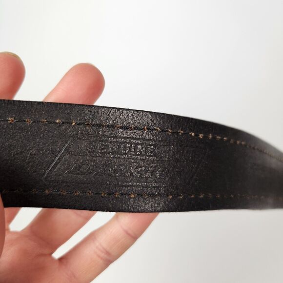 Black Leather Dickies Belt Mens 40 Chore Wear Work Utility Tactical Barn Quality - Picture 9 of 10